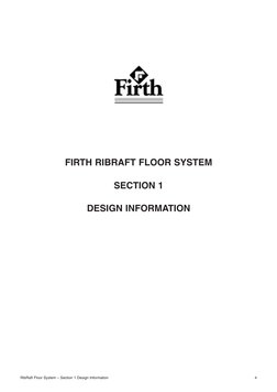 Firth Rib Raft Codemark Ribraft Technical Manual | PDF | Framing (Construction) | Concrete