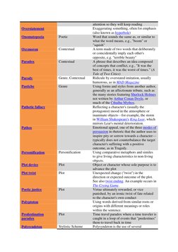 attention so they will keep reading 
Overstatement   (http://en.wikipedia.org/wiki/Overstatement)
 
Exaggerating something, o