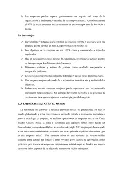  Las empresas pueden separar gradualmente un negocio del resto de la 
organización y finalmente, venderla a la otra empresa