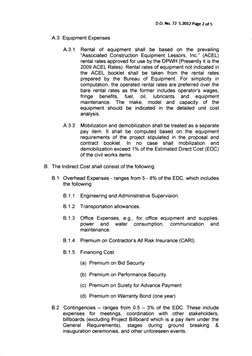 Revised ABC Guidelines for DPWH Contracts | PDF | Insurance | Employee ...