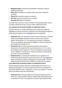  
Manganeso (Mn) Incrementa las propiedades mecánicas y reduce la 
calidad de embutición. 
 
Silicio (Si) Combinado con mag