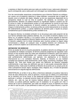 y expresa un ideal de justicia para que cada uno reciba lo suyo, cada quien obtenga lo 
que le corresponde, que a cada quien