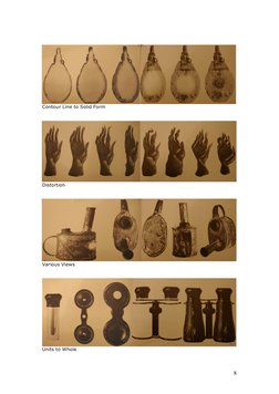  
8 
 
 
 
Contour Line to Solid Form 
 
 
 
Distortion 
 
 
 
Various Views 
 
 
 
Units to Whole 
 
