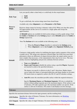 NX Sweep Command Overview | PDF | Button (Computing) | Euclidean Vector