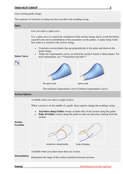 NX Sweep Command Overview | PDF | Button (Computing) | Euclidean Vector