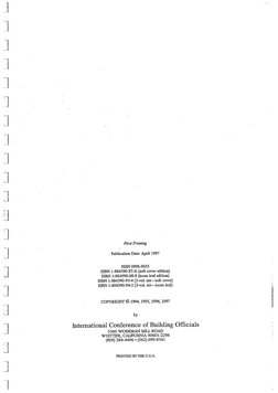 UBC 1997 Uniform Building Code Volume 1 | PDF | Codes Of Conduct ...