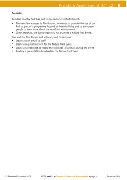 ICT Level 2 Practice Test PDF | PDF | Spreadsheet | Page Layout