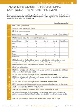 ICT Level 2 Practice Test PDF | PDF | Spreadsheet | Page Layout