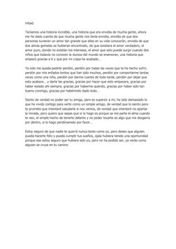 Carta de despedida a un gran amor | PDF | Envidia | Perdón