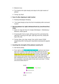 NCC Footdrill Commands Guide | PDF | Sports | Leisure
