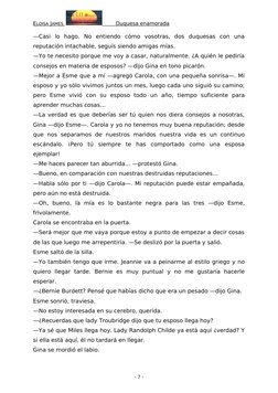 ELOISA JAMES
 
  
         
 
 Duquesa enamorada
 
 
—Casi  lo  hago.  No  entiendo  cómo  vosotras,  dos  duquesas  con  una