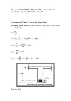 Rcdg Structure Reinforced Concrete Deck-Girder Bridge Design | PDF