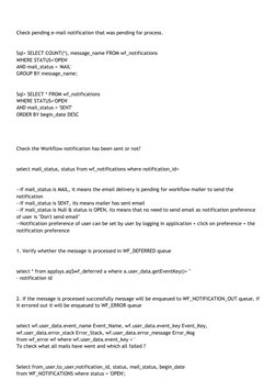 Oracle Workflow Troubleshooting Guide | PDF | Email | Oracle Database