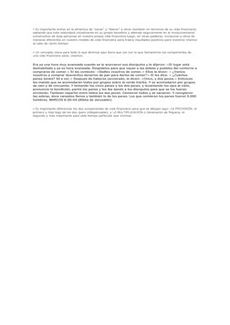 • Es importante entrar en la dinámica de “sanar” y “liberar” a otros (también en términos de su vida financiera) 
sabiendo qu