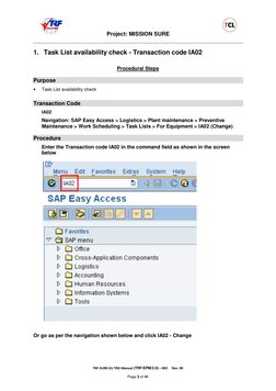 SAP PM Calibration Process Manual | PDF | Software | Computing
