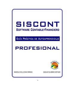 1 
 
Software contable - Financiero