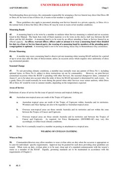 RAAF Uniform Manual Overview | PDF | Clothing | Dress Codes