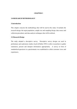 Example of Descriptive Survey Design | PDF | Survey Methodology ...