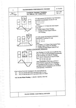 Transformer Design Chart.pdf Transformer Design Manual | PDF