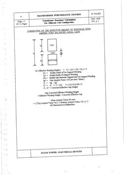 Transformer Design Chart.pdf Transformer Design Manual | PDF