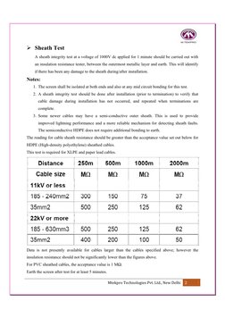 Cable Testing Procedures and Standards | PDF | Insulator (Electricity ...