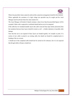 Cable Testing Procedures and Standards | PDF | Insulator (Electricity ...
