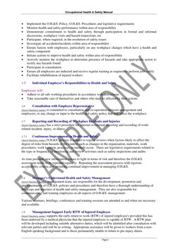 Ohs Handbook.pdf Occupational Health and Safety Manual | PDF | Occupational Safety And ...