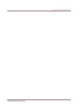 SCHOOL OF DISTANCE EDUCATION
ENTREPRENEURSHIP DEVELOPMENT
4
