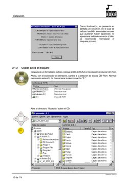 Instalación
10 de 74
InstallationR4.1 02.02.00 es
Como finalización, se presenta en
pantalla un resumen, en el cual se
indica