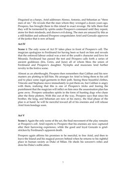 Disguised as a harpy, Ariel addresses Alonso, Antonio, and Sebastian as “three 
men of sin.” He reveals that the man whom the