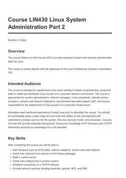 Linux System Administration | PDF | Linux | Command Line Interface