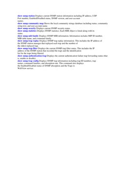 Alcatel Switch CLI Command Guide | PDF | Command Line Interface ...