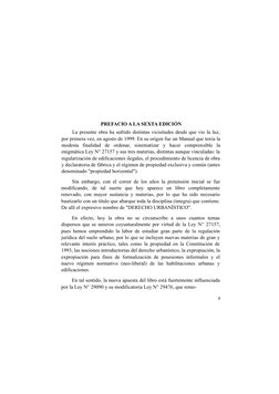 PREFACIO A LA SEXTA EDICIÓN
La presente obra ha sufrido distintas vicisitudes desde que vio la luz, 
por primera vez, en agos