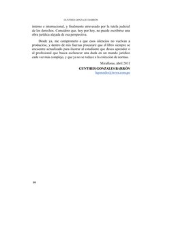 GUNTHER GONZALES BARRÓN
interno e internacional, y finalmente atravesado por la tutela judicial 
de los derechos. Considero q