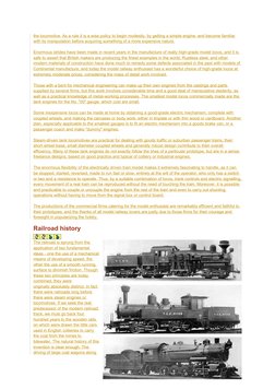 the locomotive. As a rule it is a wise policy to begin modestly, by getting a simple engine, and become familiar 
with its ma