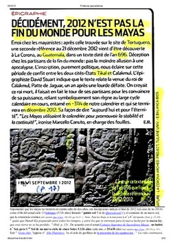 04/10/13
Profecías apocalípticas
dbloud.free.fr/profe12.htm
3/33
Suponiendo que los mayas no tuvieron en cuenta salto de dos