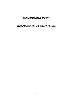 CitectSCADA WebClient Setup Guide | PDF | Internet Information Services ...