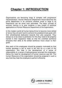 Chapter 1: INTRODUCTI