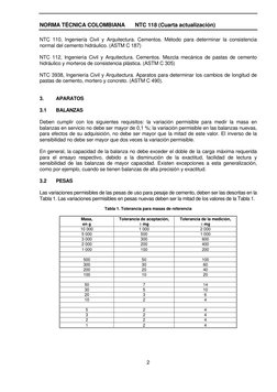 NORMA TÉCNICA COLOMBIANA 
NTC 118 (Cuarta actualización) 
 
 
2
NTC 110, Ingeniería Civil y Arquitectura. Cementos. Método