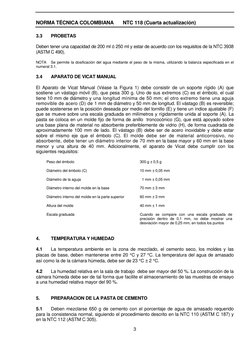 NORMA TÉCNICA COLOMBIANA 
NTC 118 (Cuarta actualización) 
 
 
3
3.3 
PROBETAS 
 
Deben tener una capacidad de 200 ml ó 250