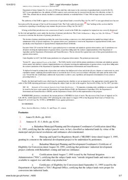 mineral, forest, residential, commercial or industrial land.
Department of Justice Opinion No. 44, series of 1990 has ruled t