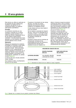 Cuaderno Técnico Schneider n° 143 / p. 8
3    El arco giratorio
Esta técnica se utiliza en particular en
los aparatos de gran