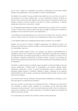 que no creen o dudan de su factibilidad, sean gerentes o profesionales de prevención, también 
lograrán, muy probablemente, v