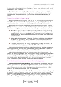 David Maister - Managing The Professional Services Firm PDF | PDF ...