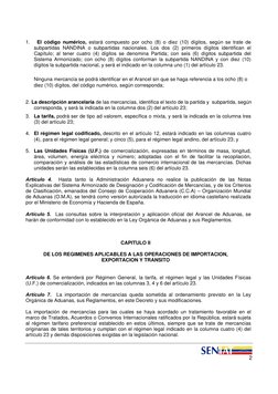 Arancel de Aduanas Venezuela 2025 | PDF | aduana | Papel