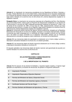 Arancel de Aduanas Venezuela 2025 | PDF | aduana | Papel