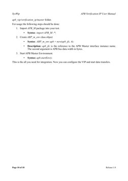 APB Verification IP User Manual | PDF | Queue (Abstract Data Type ...