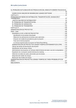 MSc Ing Mario Cuentas Alvarado 
 
 
Facultad de Ingeniería de Minas 
Universidad Nacional del Altiplano 
Derechos Reservados