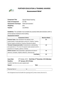 SNA Skills Demonstration Assignment Guide | PDF