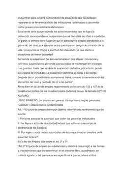encuentran para evitar la consumación de situaciones que no pudiesen 
repararse si se llevaran a efecto las infracciones recl